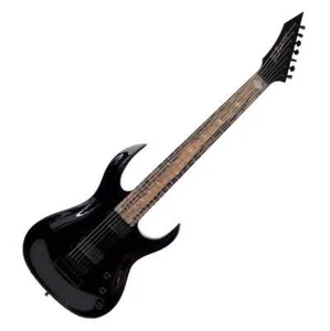 B.C.Rich SHREDZILLA 7 PROPHECY ARCHTOP WITH EVERTUNE Gloss Black From JAPAN - Picture 1 of 9