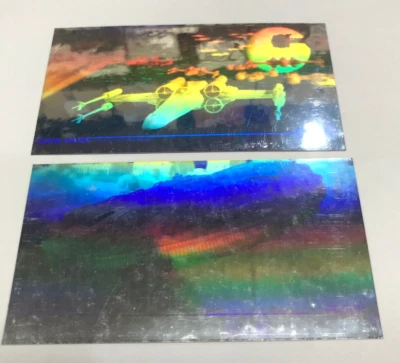 Star Wars Trilogy Special Edition Trading Card Hologram Chase card Set(2)-H1+H2 - Image 1 of 2