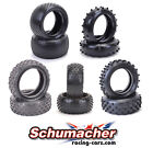 RC Buggy Tyres 1/10 Scale Front/Rear/Slim - 2WD 4WD 2.2in Schumacher RC Tyres