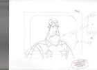 1993 SUPER DAVE Daredevil for Hire Cartoon Animation 10.5x9.5" Drawing A3/6-9
