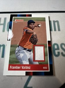 2022 Donruss Retro 1988 Materials Relic #R88M-FV Framber Valdez