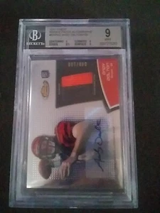 Andy Dalton Topps Finest Rookie Patch Auto 9. 040/100 - Picture 1 of 3