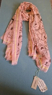 Codello Schal Tuch Snoopy Peanuts Rosa 188x99cm - Bild 1 von 4