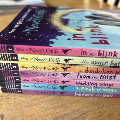 Disney The Never Girls by Kiki Thorpe Book Lot #1-5,7,9-10 ( 8 Books) - Image 1 of 4