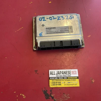 Блок управления двигателем 2002 BMW 330I ECU OEM 5WK90015 - Изображение 1 из 4