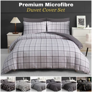 Set Copripiumino King Size Reversibile Lusso Copripiumino Trapuntino Set Lenzuola Matrimoniale - Foto 1 di 386