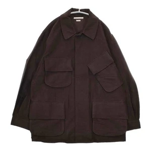 blurhms New Wool Napping Beacon Jacket BHS24F012 Jacket Brown 5-0821T∞ - Picture 1 of 7