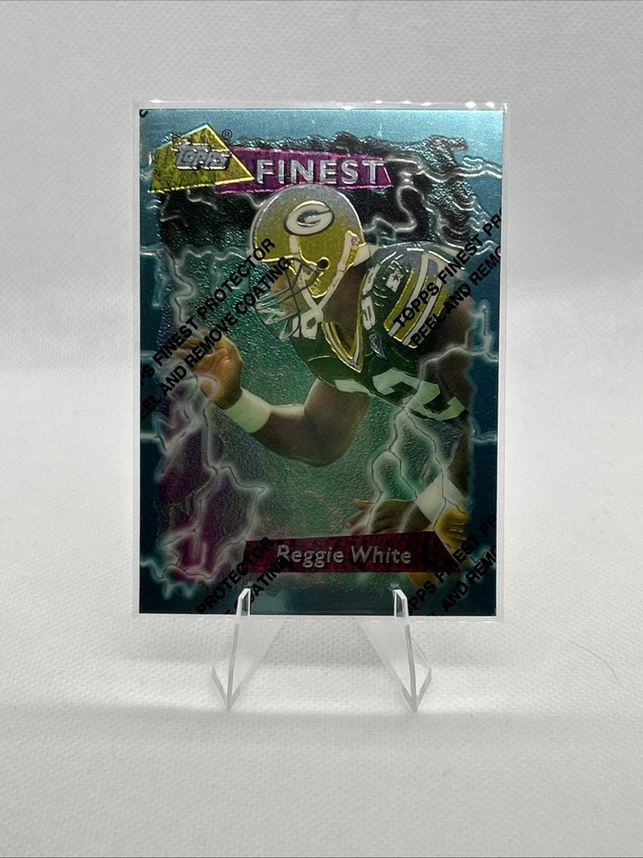 1995 Topps Finest - Reggie White #84 - Image 1 of 2