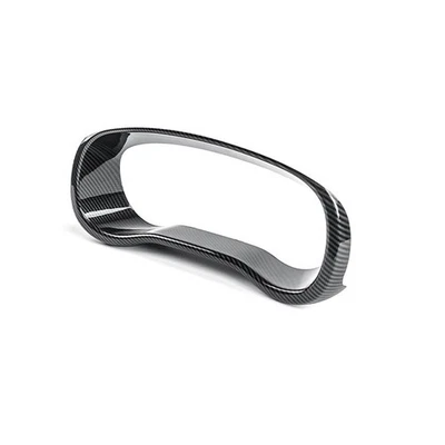 For Kia Sportage 2017-2022 Carbon Fiber Abs Dashboard Meter Panel Trim Cover - Image 1 of 4