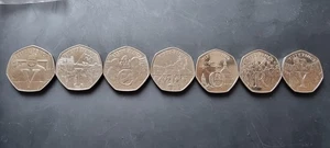 Monedas 50p 2020 día V 75 aniversario OIM circuladas EF elige la tuya - Imagen 1 de 16