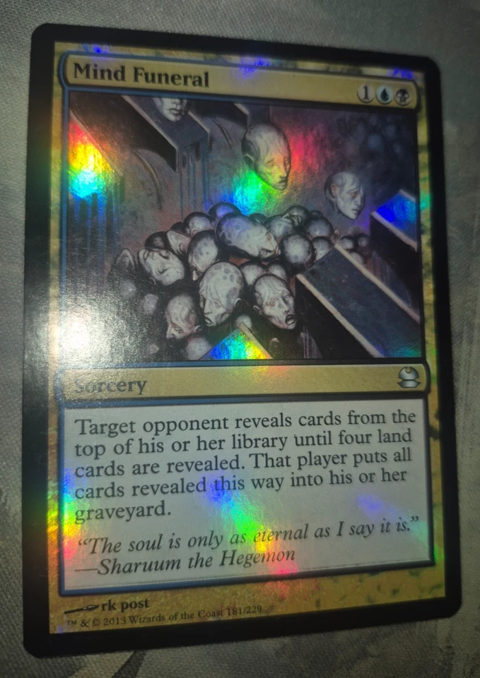Mind Funeral Modern Masters Foil MTG NM/LP x1 - Image 1 of 1
