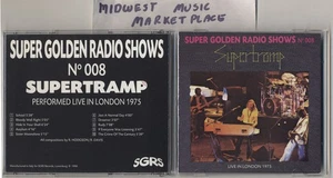 Supertramp - Live In London 1975 - MINT Import CD - Bloody Well Right  Dreamer - Picture 1 of 2
