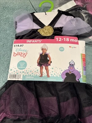 Infants Holloween Costume(Ursula) Size 12-18m New With Tags - Image 1 of 4