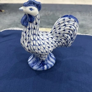 Andrea Sadek dipinto a mano. Gallo a rete 7,5 pollici x 6 pollici - Foto 1 di 11