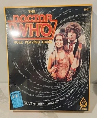 Vintage FASA 1985 BBC Doctor Who Role Playing Game Box Set #9001: New Sealed NOS - Image 1 of 4