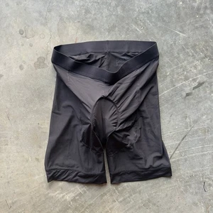 Patagonia Dirt Craft Padded Shorts Liner Chamois Men's L Black Bike Cycling - Picture 1 of 8