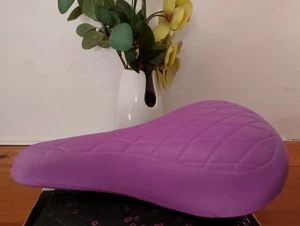 Vintage Purple Troxel Bmx Seat Quilted. Excellent Condition. RARE! - Picture 1 of 12