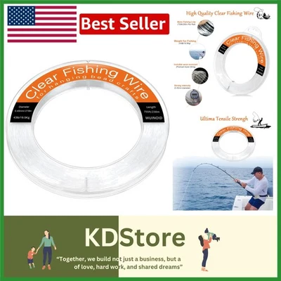 Ultra-Transparent Nylon Fishing Line – 755 ft for Crafts & Decorations - Image 1 of 4