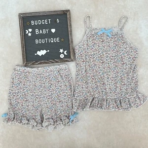 CHEEKY PLUM Floral Cami Lounge Pj Set Size 12Y - Picture 1 of 3