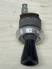 62 63 64 65 Chevrolet ￼NOVA 1-speed wiper switch Original BLACK Knob With Bezel