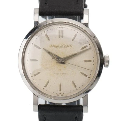 Vintage IWC 852/853 International Watch Company Stahl Calatrava Automatik 35mm - Bild 1 von 4