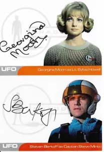 UFO - 2016 TRADING CARDS - STEVEN BERKOFF AS STEVE MINTO AUTOGRAPH CARD SB1 - Picture 1 of 2
