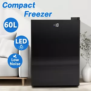 60L Mini Upright Freezer Digital Display Compact Freezer for Home Dorm - Picture 1 of 8