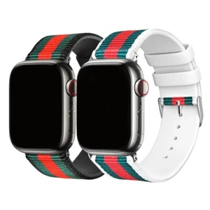 Luxury Leather Apple Watch Band Strap for iWatch Series 11 10 9 8 7 6 SE Ultra 3 - Picture 1 of 16