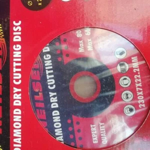 1 x 230mm x 22mm Diamant Winkelschleifer Diamant Sägeschleifscheiben Betonplatten Terrasse  - Bild 1 von 3