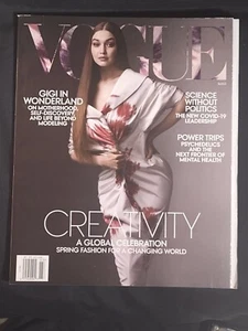 Vogue Magazine March 2021 Gigi Hadid in Wonderland + Creativity - A Celebration - Picture 1 of 1