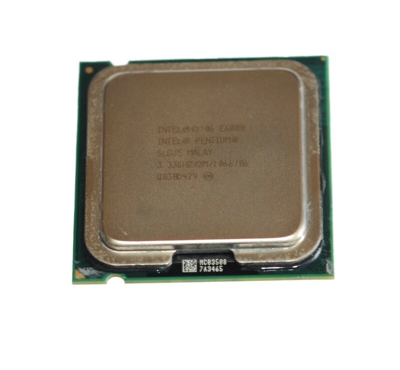 Intel Pentium Dual Core E6800 CPU Processor 3.33 GHz 2M LGA775 SLGUE - Image 1 of 4