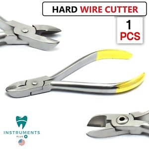 T/C German Hard Wire Cutter Pliers Dental Orthodontic Instruments 15 Degree CVD