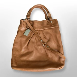 MARC by MARC JACOBS Camel Leather Satchel Shoulder Bag - Picture 1 of 9