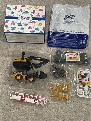 🚜 WOW! New EXCAVATOR & BULLDOZER Construction STEM Toy Set & Accessories Kit 🚜 - Image 1 of 4