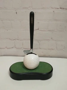 Vintage Golf Swing Clock Laser Time Digital Time Suspended In Air - Picture 1 of 4