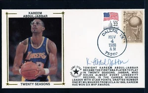 Kareem Abdul Jabbar Signed Autograph FDC SGC Authenticated - Picture 1 of 2