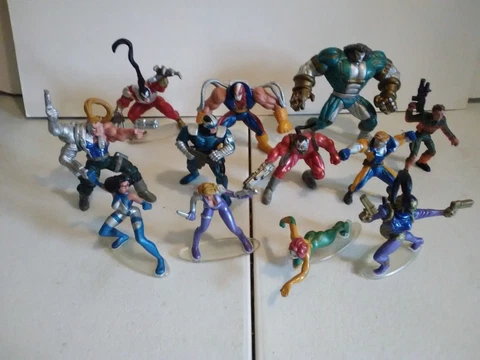 1995 Mattel Cyber Force toys Cover