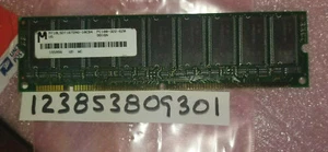 128MB SDR SD SDR CL2 SDRAM PC PC100 100 SYNCH 168PIN ECC UBDIMM 8X8 18CHIPS - Picture 1 of 1