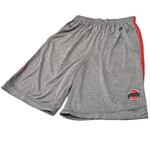 Ohio State Buckeyes Shorts Herren Medium grau Nike Dri Fit Fitnessstudio Basketball Swoosh - Bild 1 von 12