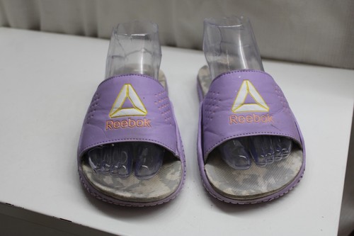 Sandali donna Reebok Pervade comodi slide viola cammeo schiuma imbottiti taglia 6