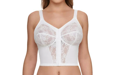 SUSA Longline BH ❤ 9606 ❤ ohne Bügel 85-130, A-D weiß haut