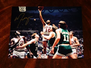 WALT FRAZIER NEW YORK KNICKS NBA LEGEND SIGNED 11X14 PHOTO!!! - Picture 1 of 1