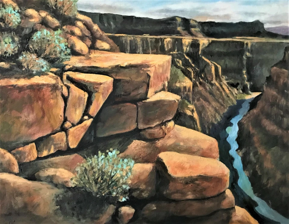 Pintura al óleo GRAND CANYON IV de J R Selcke Foto 1 de 1