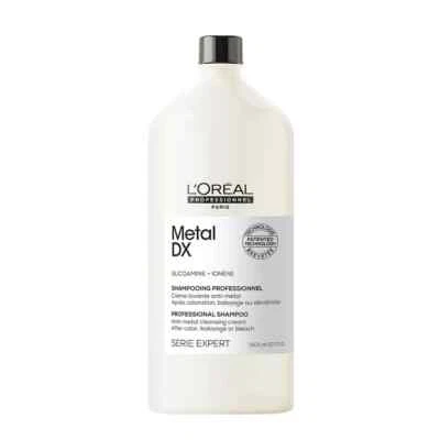 L'ORÉAL Loreal Pro Metal DX Shampoo 1500 ml für blondiertes gefärbtes Haar Anti Gelb