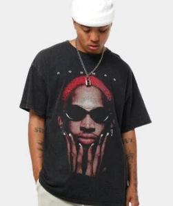 Dennis Rodman T-Shirt Vtg Rap Tee Vintage Gift For Men Women Funny Tee - Picture 1 of 5