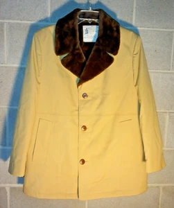 Vintage London Fog Fur Lined Coat - Picture 1 of 7