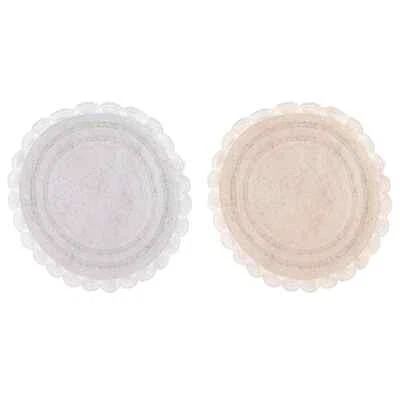 Badteppich 60 cm Badläufer Teppich 1650 gsm weiß oder beige Blanc Mariclo - Bild 1 von 2