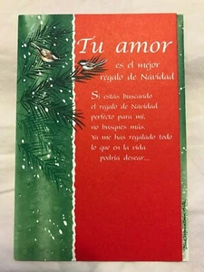 Artes Monte Azul - Navidad - Tu amor es el mejor regalo de Navidad.."(A31) Nuevo - Picture 1 of 5