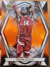 KEON ELLIS 2021-22 BOWMAN UNIVERSITY CHROME INVICTA ORANGE REFRACTOR 14/25 HIS #