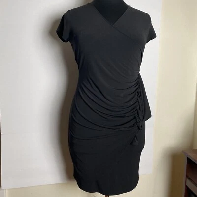 NY & Company Dress Womens Medium LBD Flattering Day to Evening Date Night Comfy - Image 1 of 4